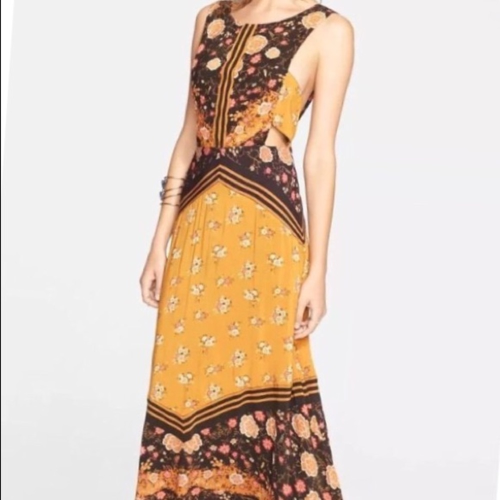 Free people sunrise maxi dress
